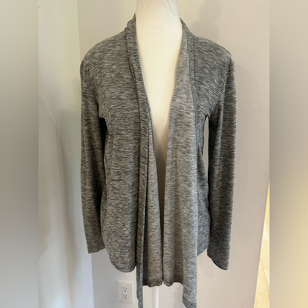 Old Navy Gray Cardigan Sweater Lightweight Knit